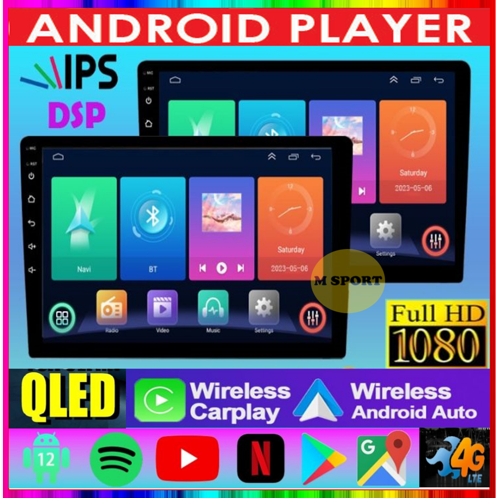 (360 CAMERA 8GB RAM 128GB CARPLAY IPS 2.5d DSP 4G SIM CARD) 9'' 10 ...