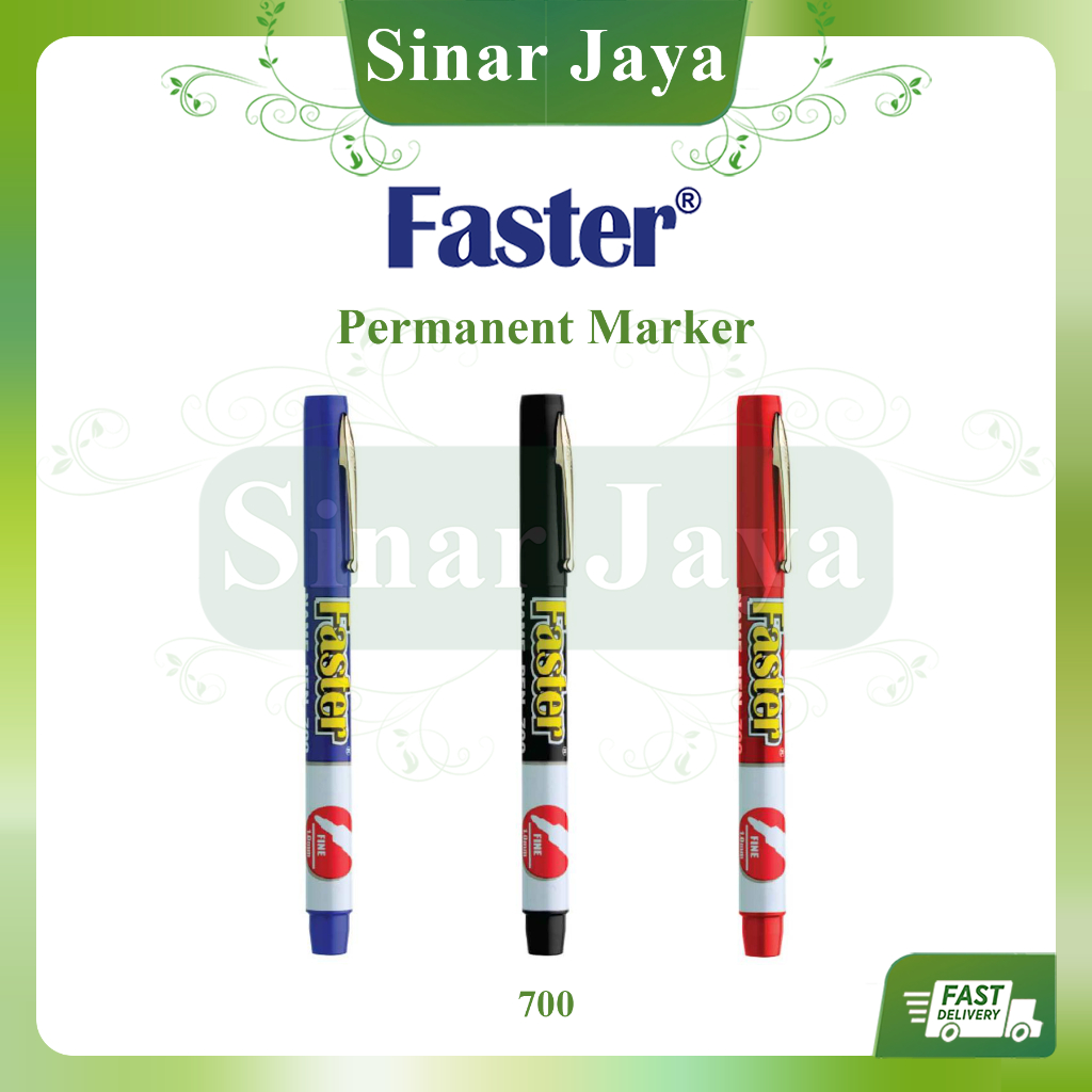 Faster 700 Name Pen Marker / Permanent Marker / CD Marker Pen (1pc