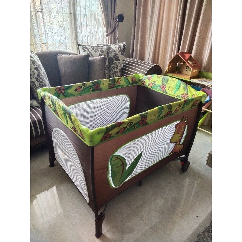 Shopee baby hot sale crib