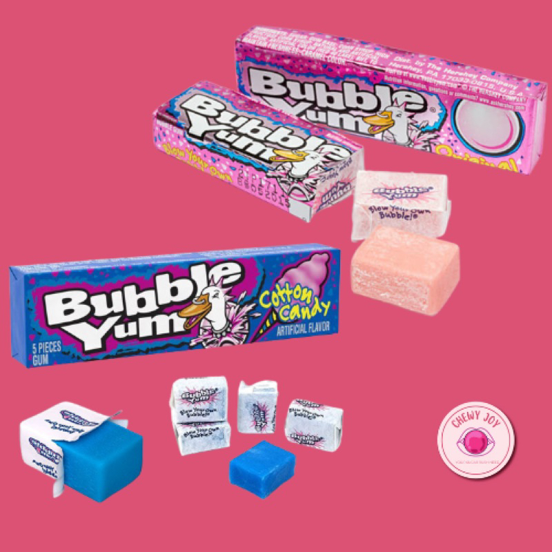 Bubble Yum Gum Original Cotton Candy Shopee Malaysia