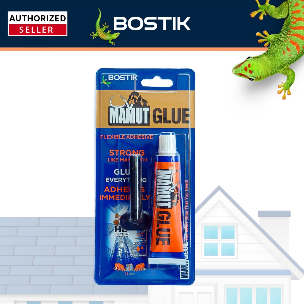 Bostik Mamut Glue High Tack Flexible Adhesive Waterproof 25ml Shopee Malaysia