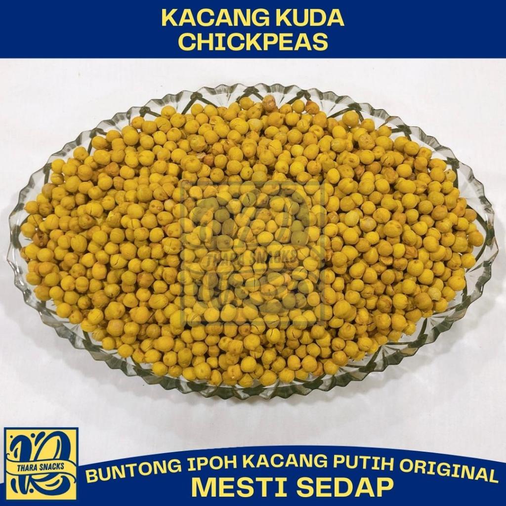 Thara Snacks Kacang Kuda Chickpeas Buntong Ipoh Kacang Putih Original