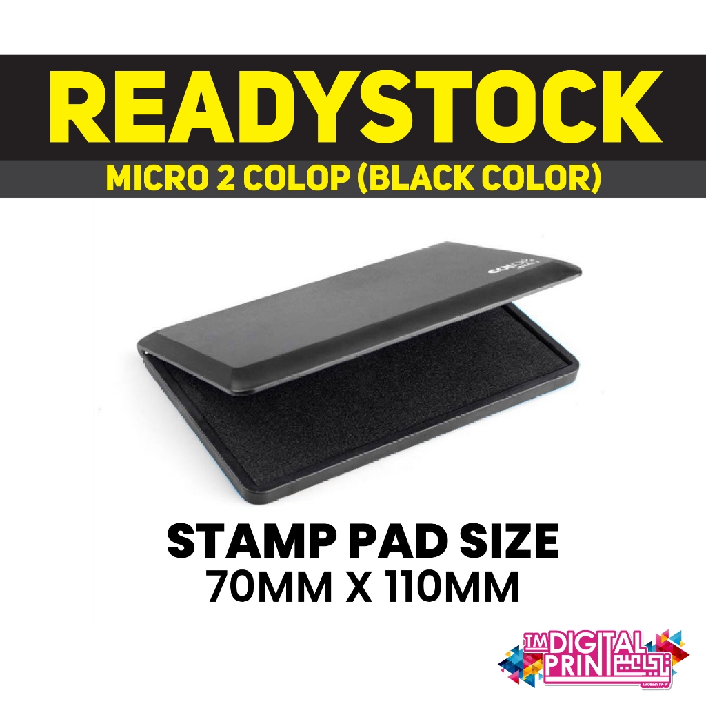 Fabric Ink Pads For Rubber Stamps, Washable Craft Ink Pads For Card Making Scrapbook, Permanent