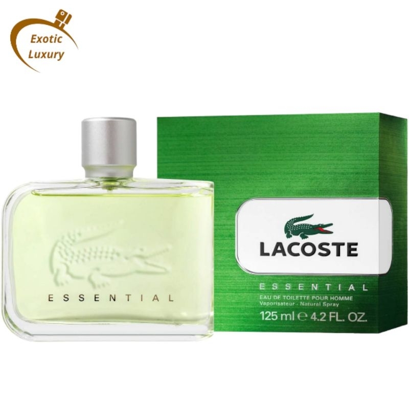 (💖💯)Essential_Eau De Toilette by LAC0STE_125ml EDT spray for men