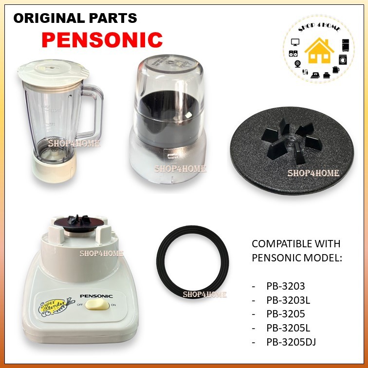 ** ORIGINAL PARTS ** PENSONIC PB3205 PB3203 BLENDER JAR BLENDER MOTOR