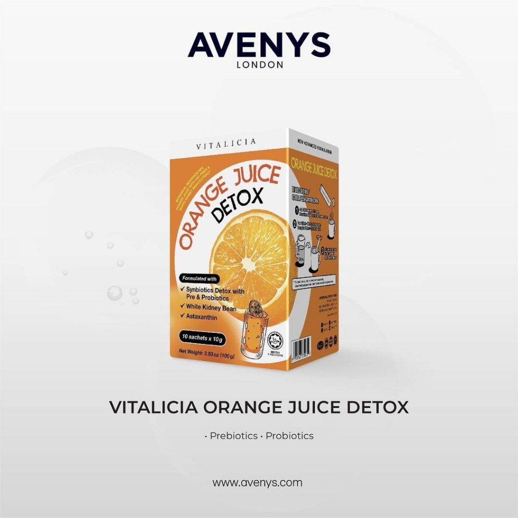 ORANGE JUICE DETOX (OJD) AVENYS 100 ORIGINAL FROM HQ (READY STOCK