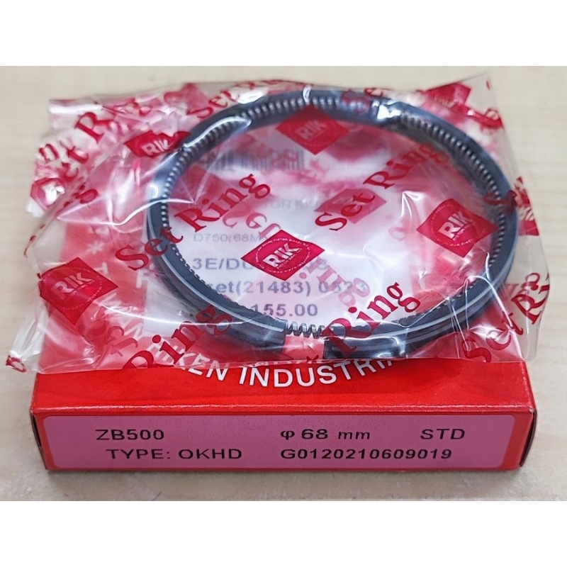 RIK piston ring for Kubota ZB500 D750 Z500 68mm STD size Shopee Malaysia