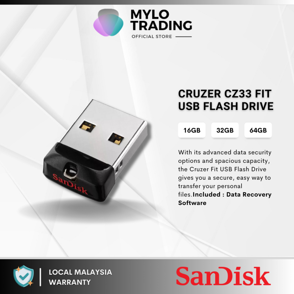 SanDisk Ultra Fit 32GB Low-Profile Design Memory Stick