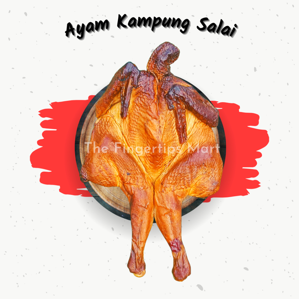 Ayam Kampung Salai / Smoked Village Chicken Shopee Malaysia