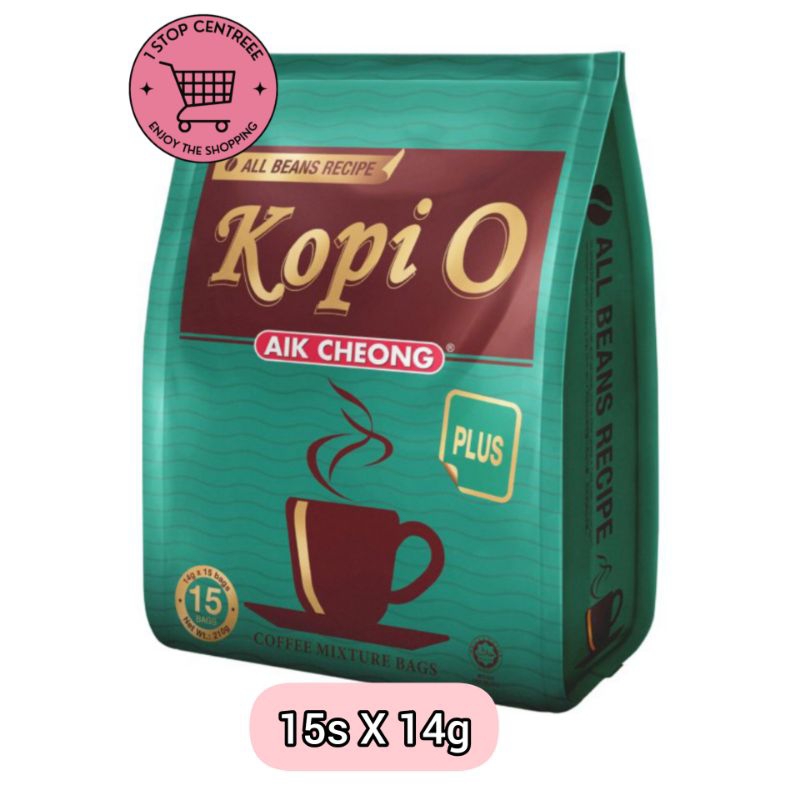 Aik Cheong Kopi O plus 15s X 14g | Shopee Malaysia