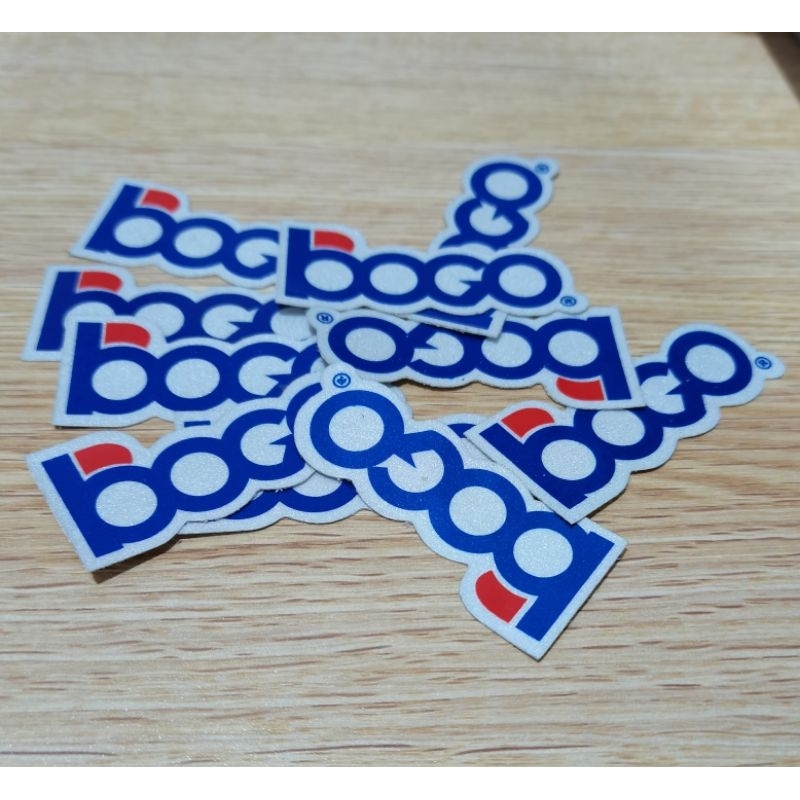bogo sticker original bogo sticker visor | Shopee Malaysia