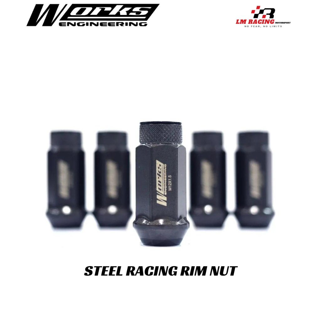Works Universal Steel Racing Rim Nuts (4pcs / Pack) | Shopee Malaysia