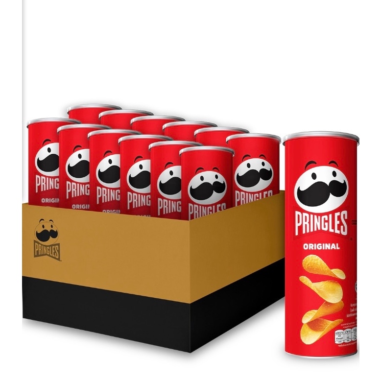 Ready Stock - Pringles Potato Crisps Chips - Original 102g（Exp Date: 05 ...