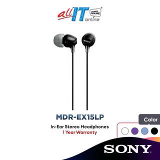 Sony MDR-EX15LP Comfortable Fit In-Ear Headphones