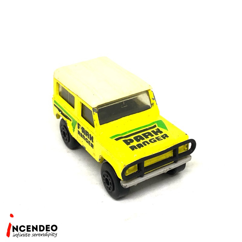 Vintage Matchbox Park Ranger Land Rover Diecast Model Car (1987 ...