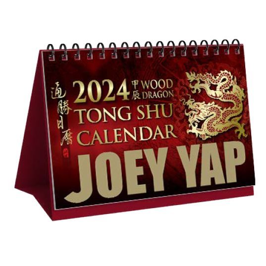 Joey Yap 2024 Year of Dragon Tong Shu Desktop Calendar/Weekly Diary