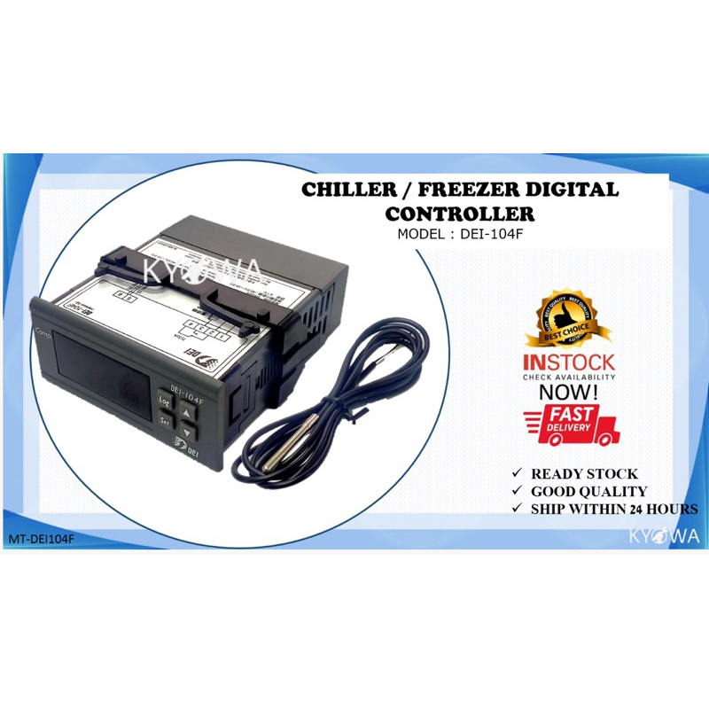 Refrigerator or chiller /showcase DEI104F Digital Temperature