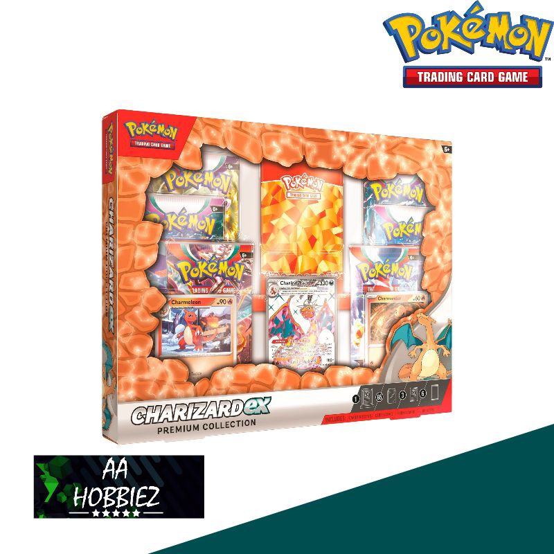 Pokemon TCG Charizard EX Premium Collection | Shopee Malaysia