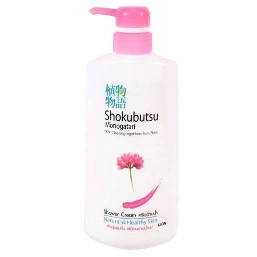 SHOKUBUTSU MONOGATARI SHOWER CREAM Pink Color 500 ml | Shopee Malaysia