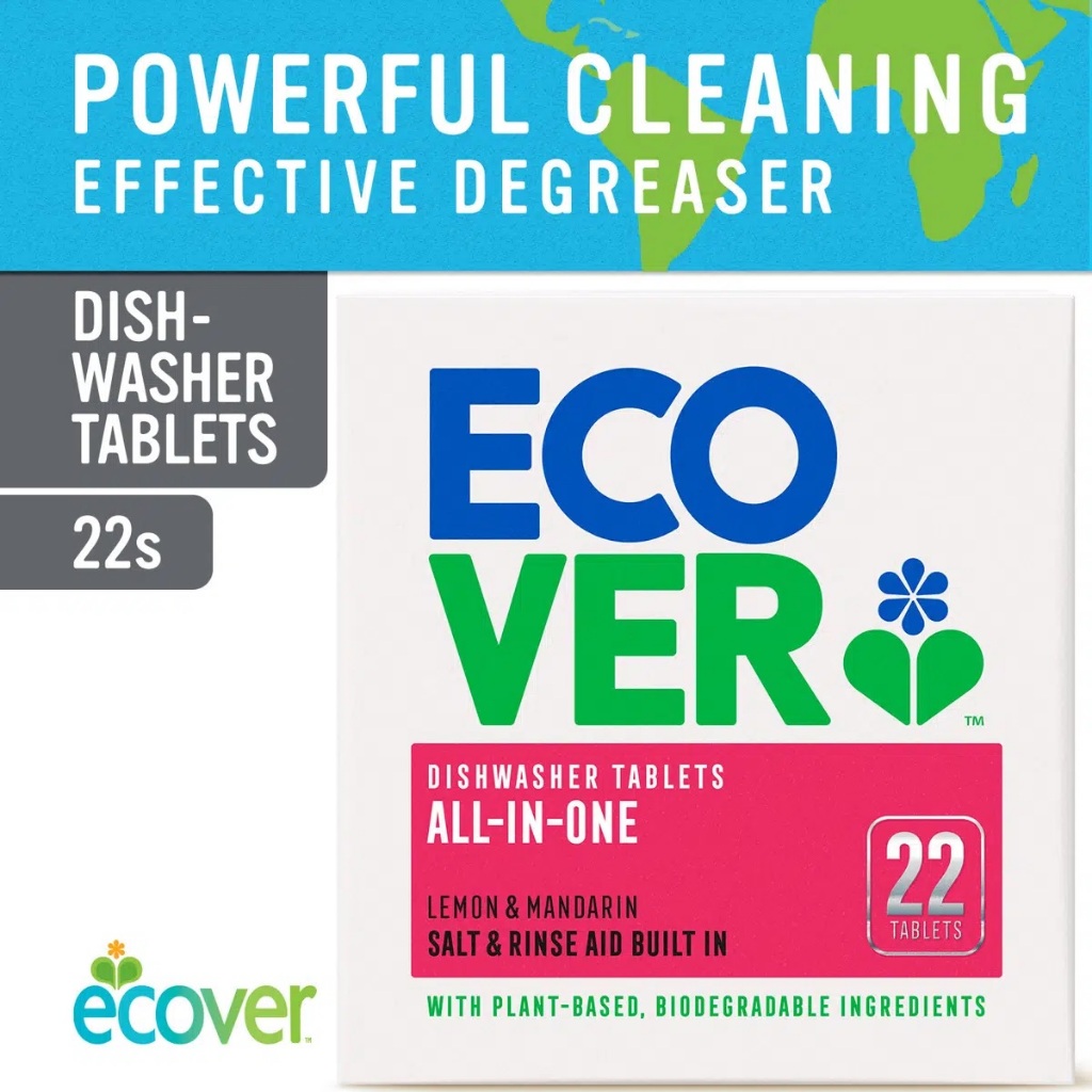ECOVER ALLINONE DISHWASHER TABLETS 22s Shopee Malaysia