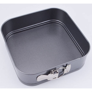 Square Aluminum Alloy Non-Stick Cake Cookies Perforated Tray With