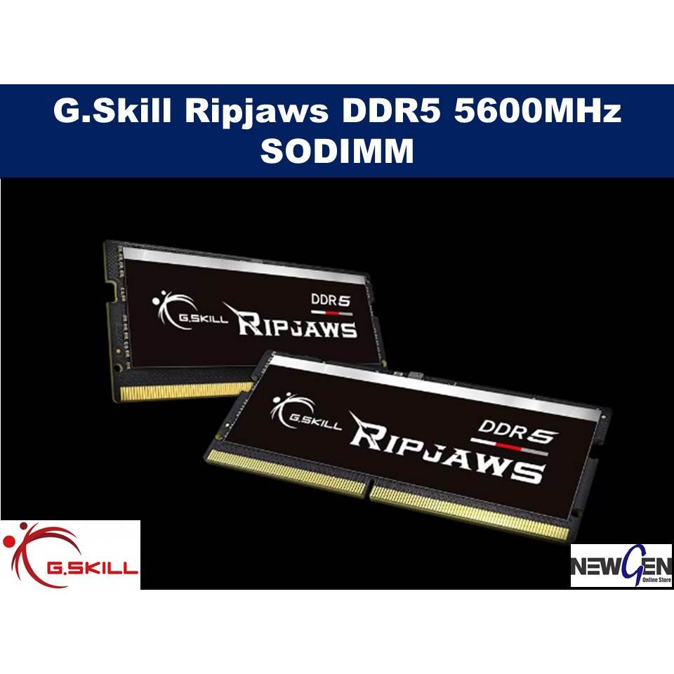 G.Skill Ripjaws DDR5 5600MHz SODIMM | Shopee Malaysia