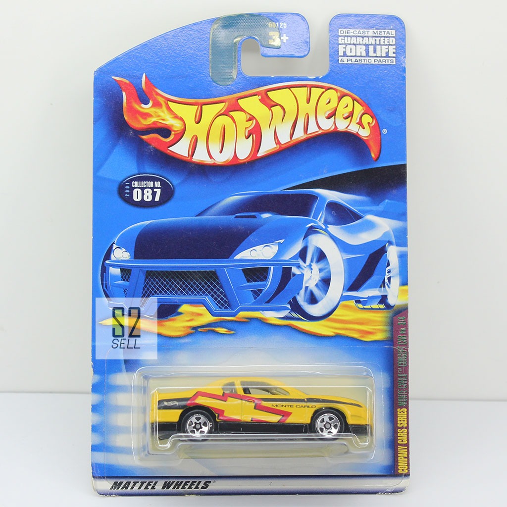 Hot Wheels Monte Carlo Concept Car Vintage release in 2000 Yellow Color ...