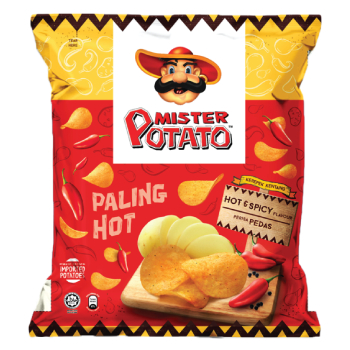 Mister Potato Chips Barbeque / Original / Hot & Spicy / Honey Cheese ...