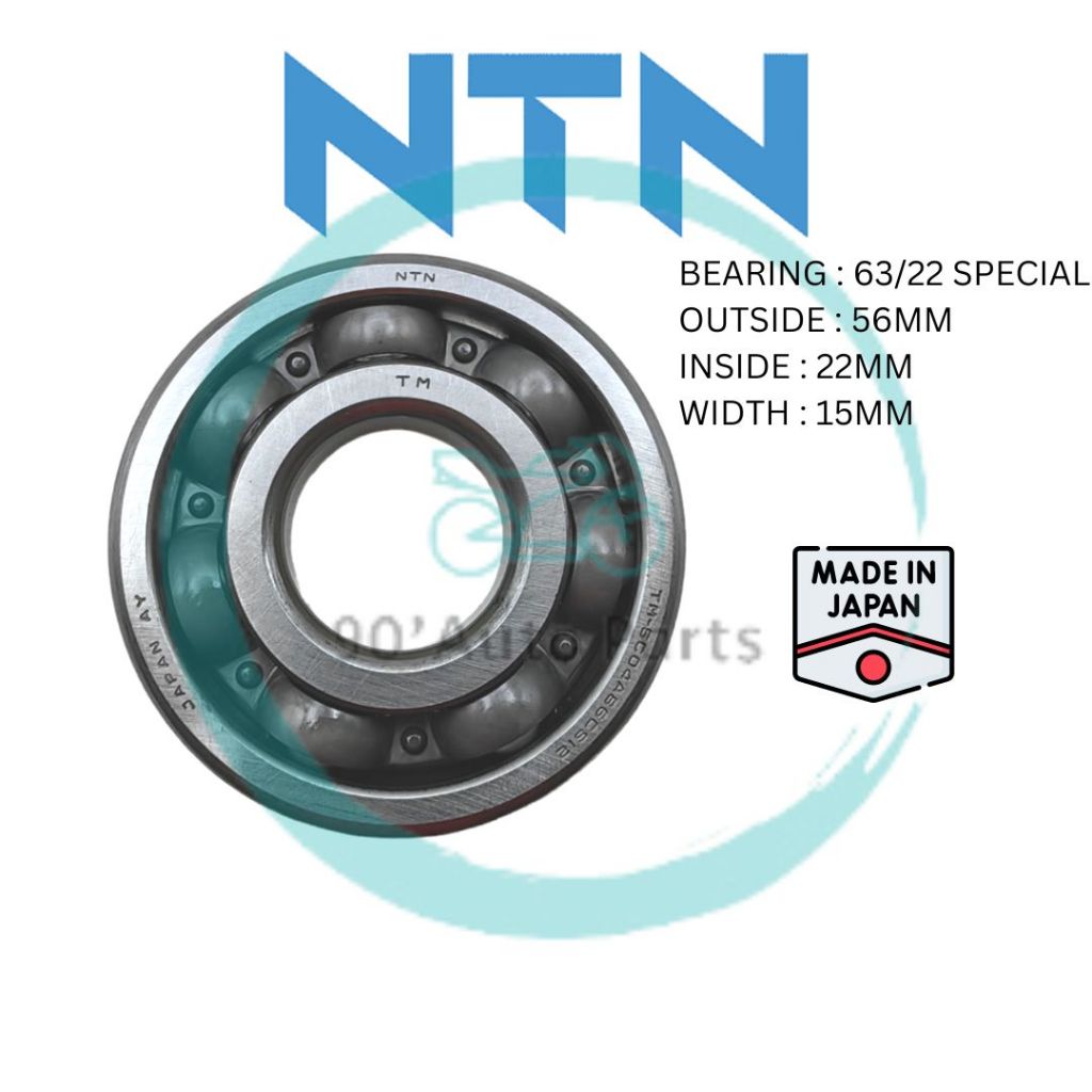 BEARING SPECIAL 6322 NTN BEARING CRANKSHAFT NTN 6322 15MM EGO S EGOS