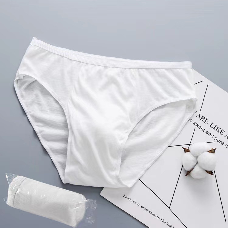 5PCS Disposable Panties Ladies Maternity Panties Confinement Postpartum  Sterile Shorts Convenient Travel Disposable Panties