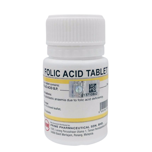 ( PRIME ) Folic Acid 5mg 100's | Shopee Malaysia
