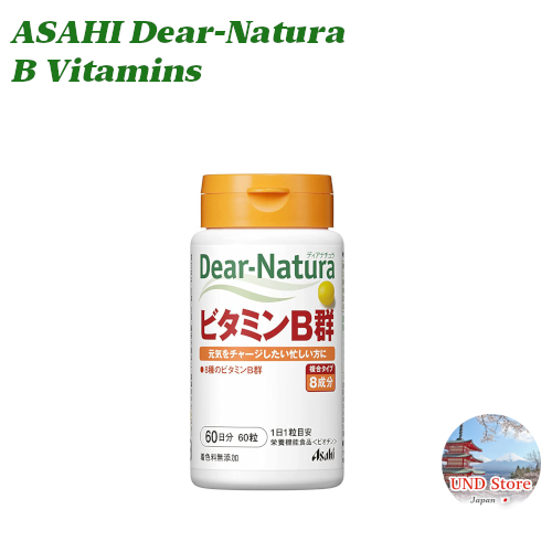 ASAHI Dear Natura B Vitamins Supplement 60 Days【Direct from Japan