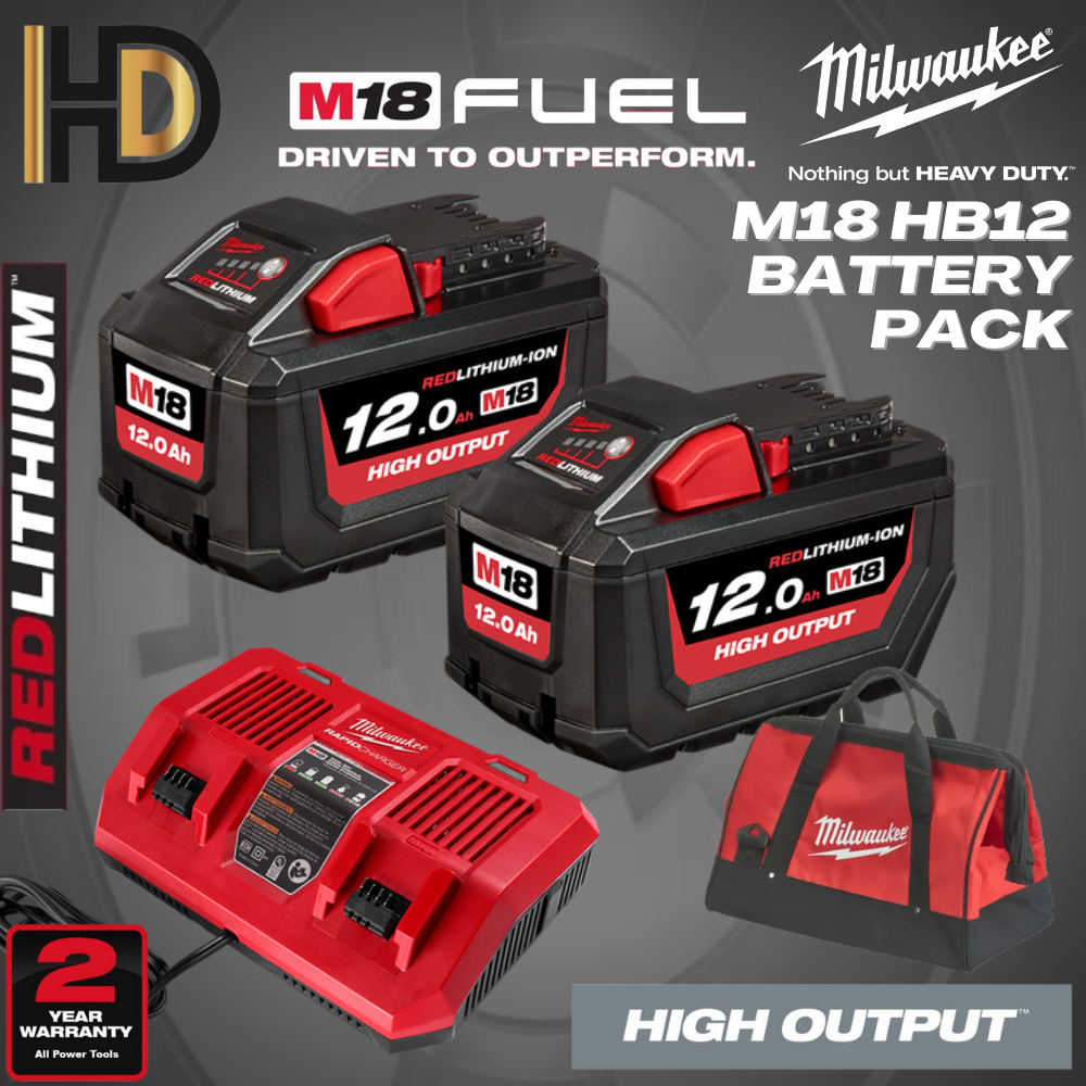 Milwaukee m18 online hb12