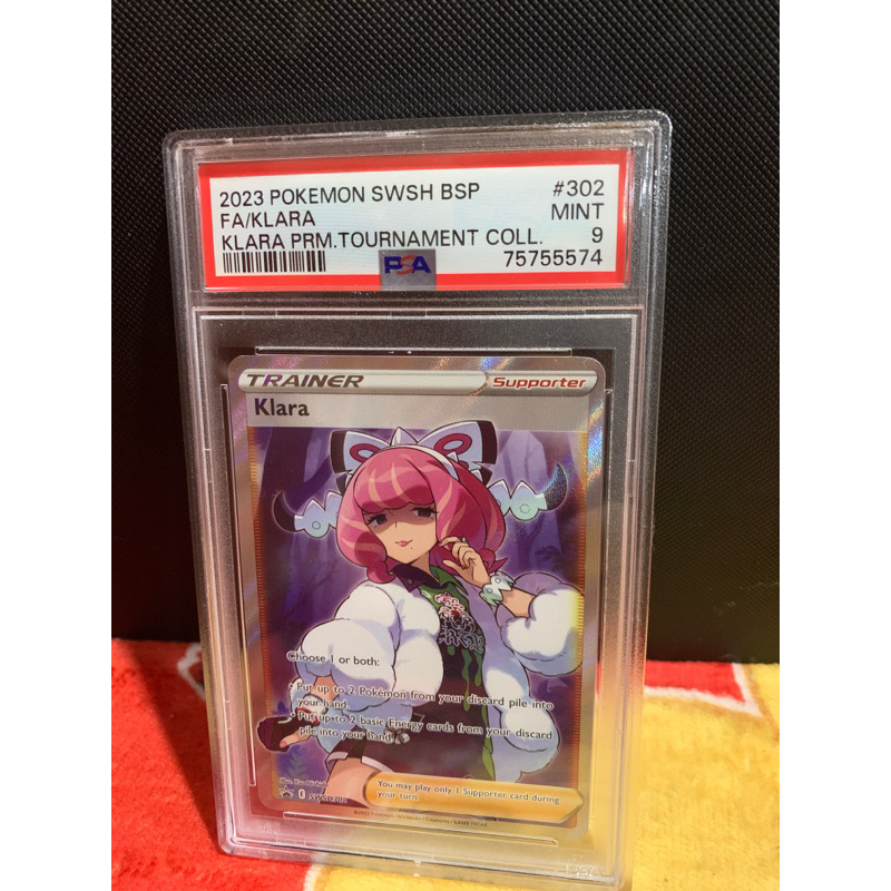 Pokemon Tcg - Klara promo full art Psa 9 Graded card | Shopee Malaysia