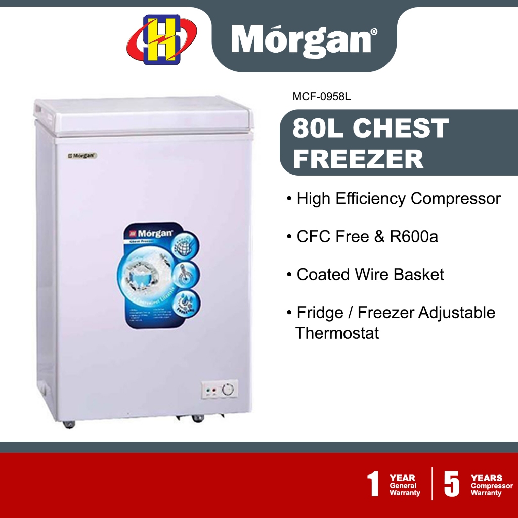 Chest Freezer Deep and Quick Freezing Adjustable Thermostat
