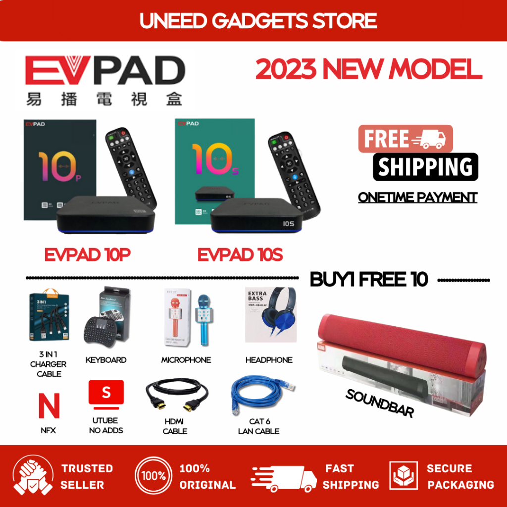 EVPAD 10P/EVPAD 10S EVPAD 10th Generation 8k Ultra HD Tv Box