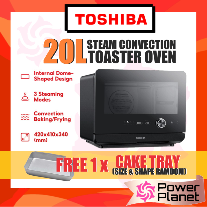Toshiba TC20SF(BK) Pure Steam Oven 20L Convection Baking / Frying