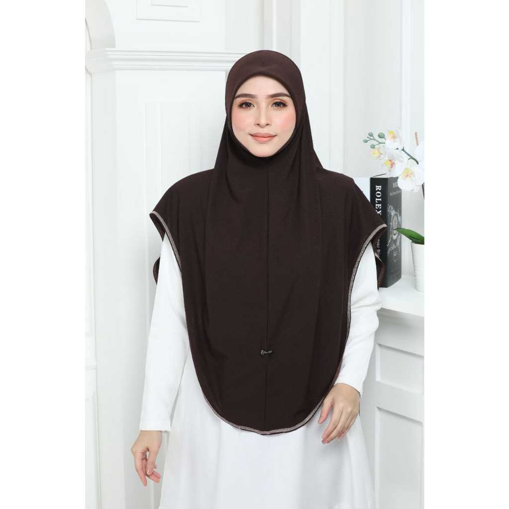 tudung pleated shawl
