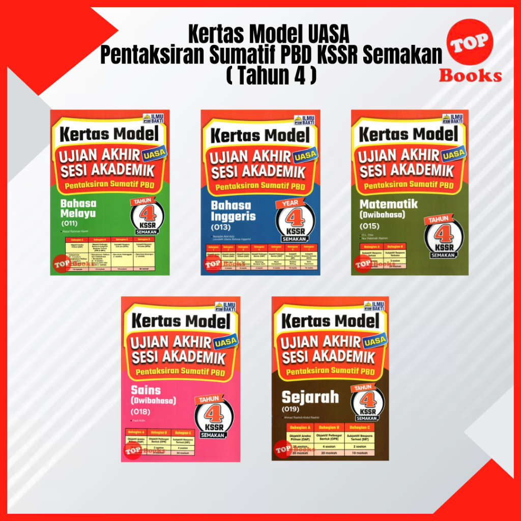 [TOPBOOKS Ilmu Bakti] Buku Latihan : Kertas Model UASA Pentaksiran ...