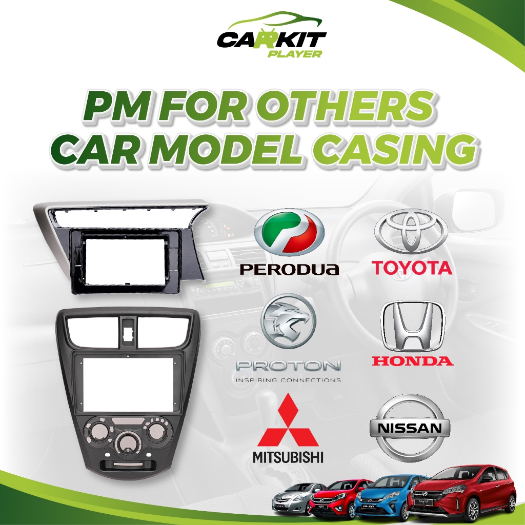 CARKIT ANDROID PLAYER CASING Pm For Others Car Model Casing | Shopee ...