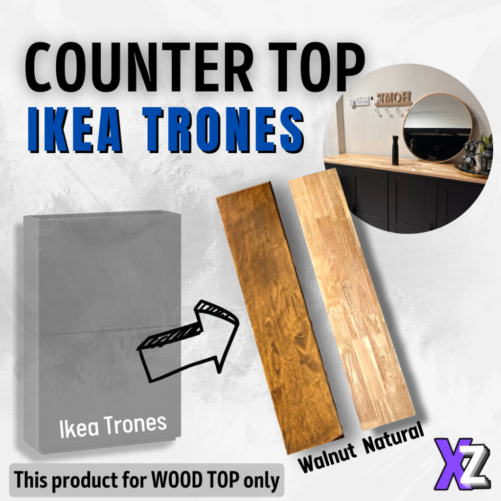 Wood top deals for ikea trones