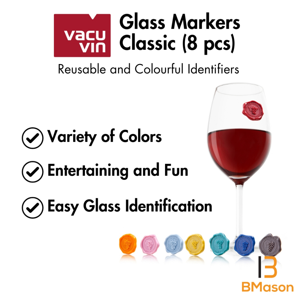 VACU VIN Glass Markers Classic (8 pcs) Shopee Malaysia