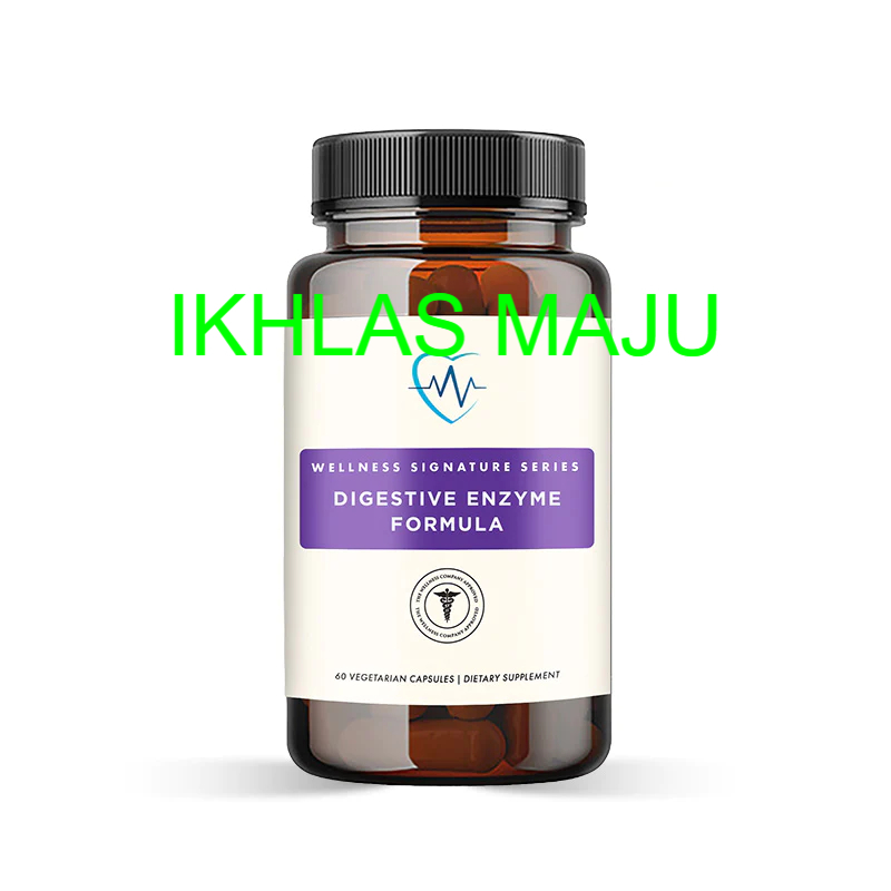 The Wellness Digestive Enzyme Formula Gut Health Ginger root Peppermint