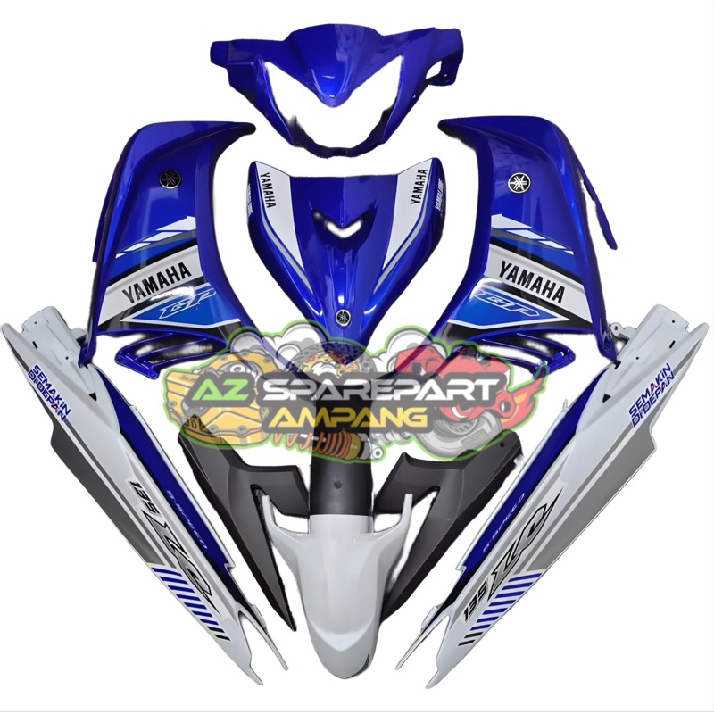 COVERSET YAMAHA LC135 V2 V3 V4-V7 GP SEMAKIN DI DEPAN mseki OEM ...