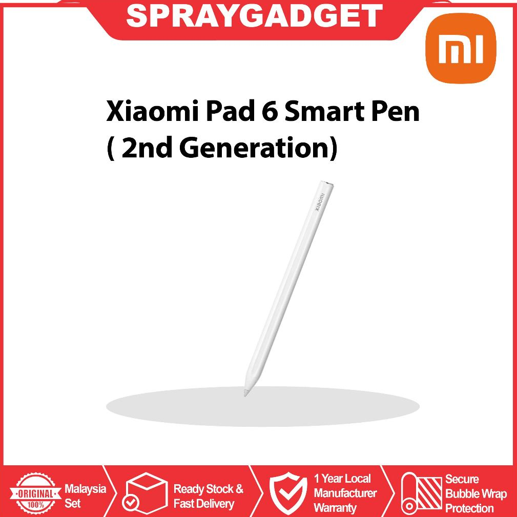 Xiaomi Pad 6 Original Smart Pen (2nd Generation) Shopee Malaysia