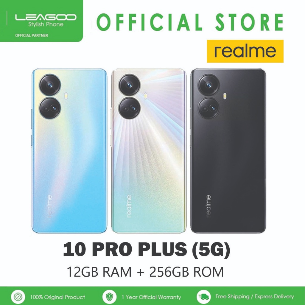 Realme 10 Pro+ 5G (12GB Ram + 256GB Rom) 6.7 inches, MediaTek Dimensity ...