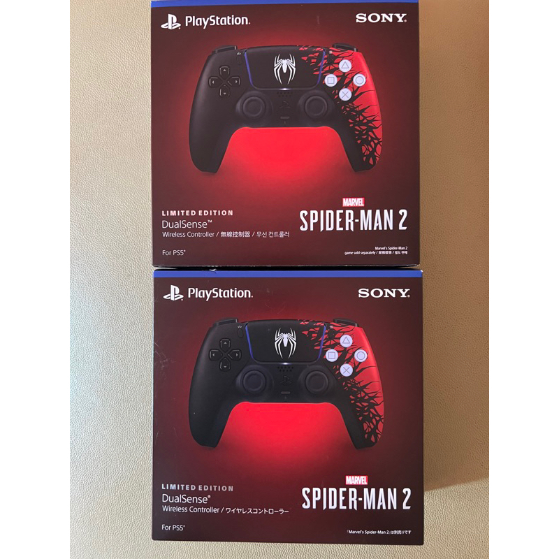 Manette DualSense PS5 - Édition Spider-Man 2 - Sony - Neuve Sous Blister
