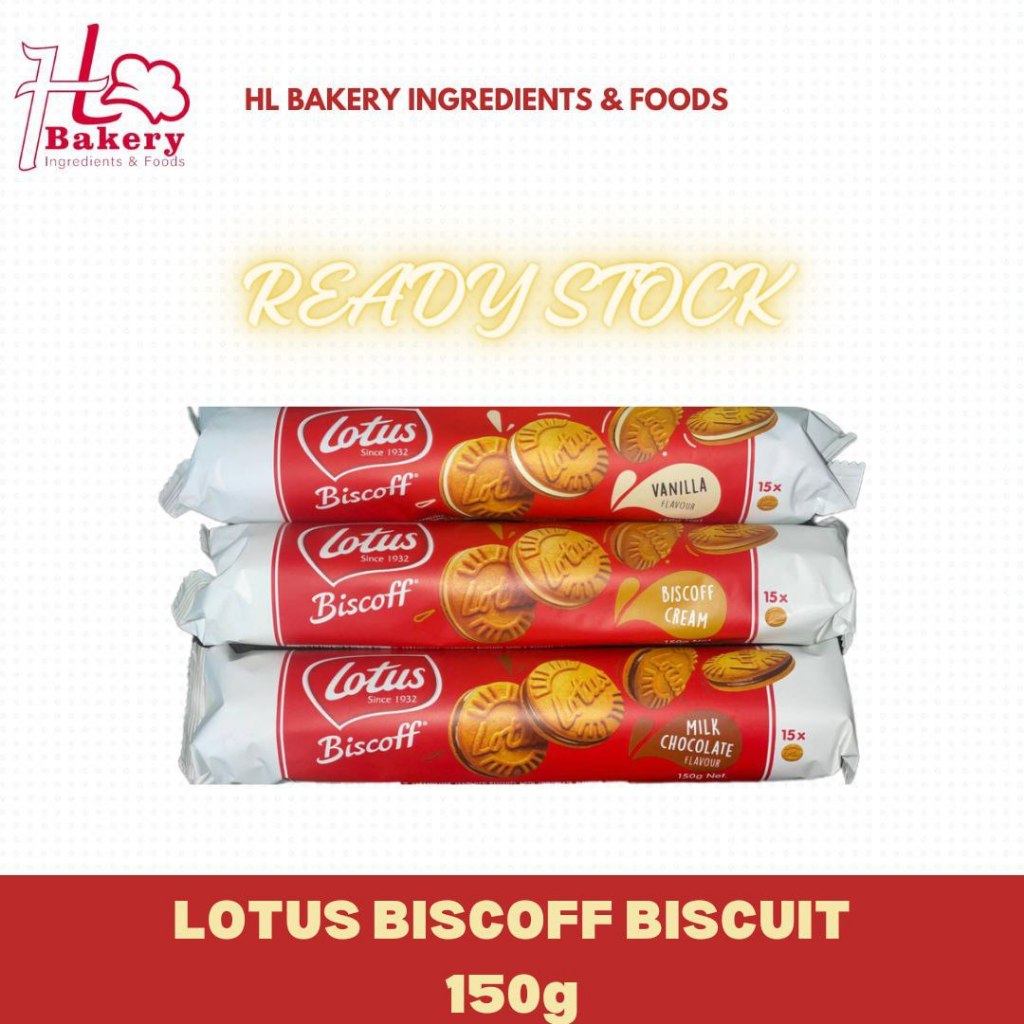 Lotus Biscoff Sandwich Biscuit 150g Shopee Malaysia