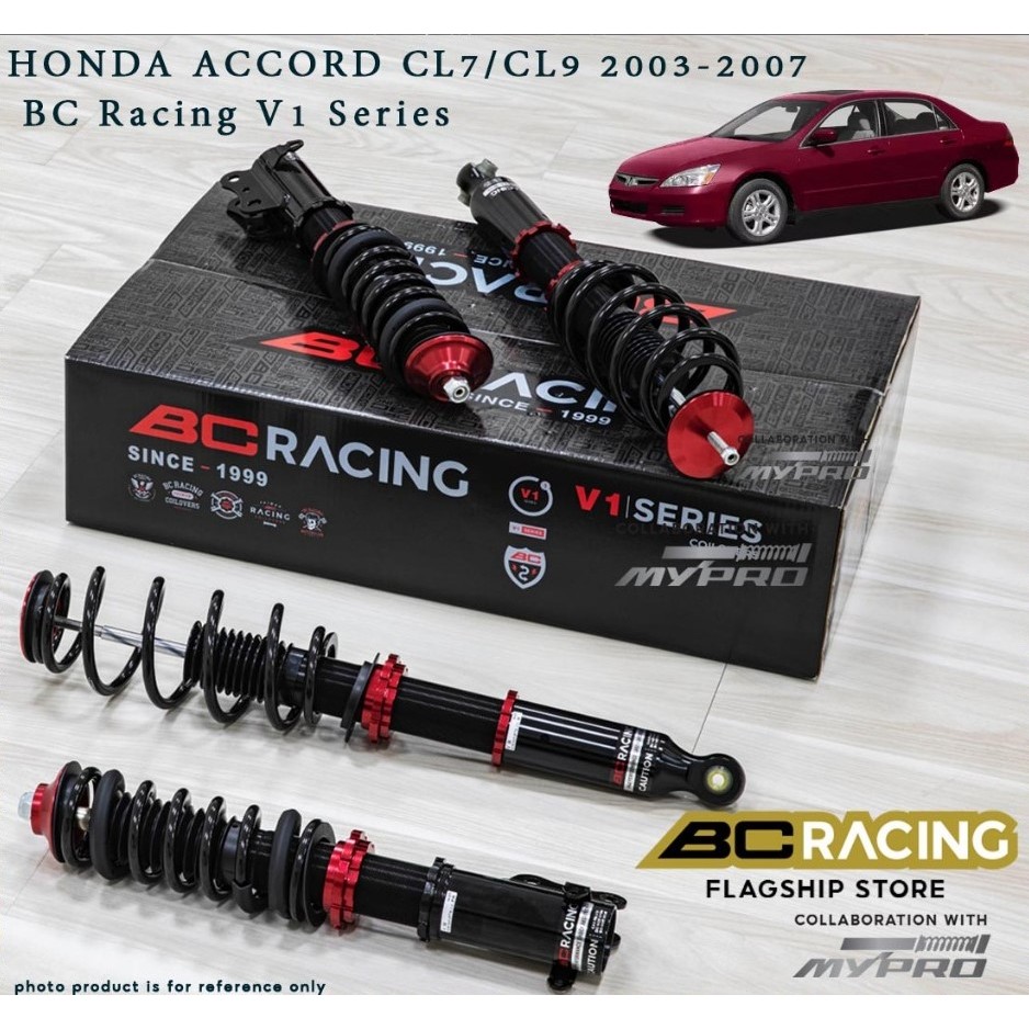 BC Racing V1 Series High Low Soft Hard Adjustable Absorber for Honda ...