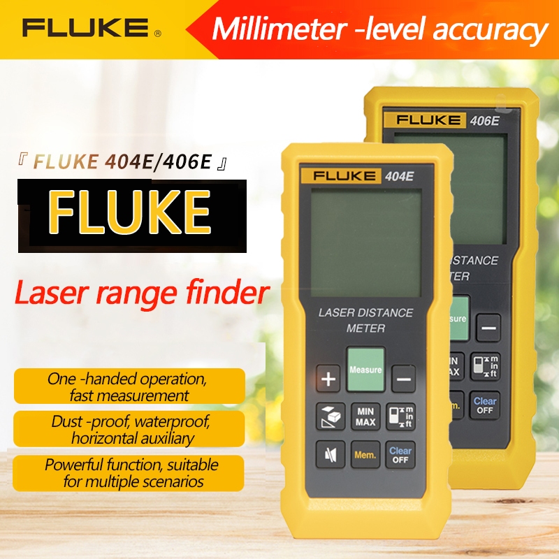 FLUKE Laser Distance Meter 404E/406E Laser range finder handheld